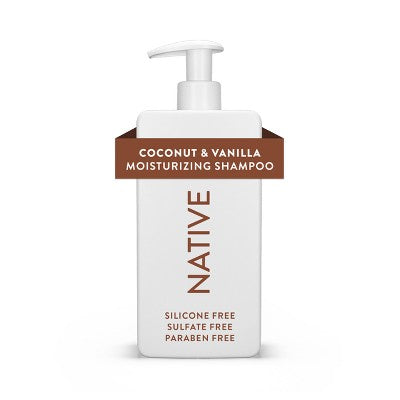 Native Coconut &amp; Vanilla Moisturizing Shampoo 16.5 fl oz - Imperfect Container
