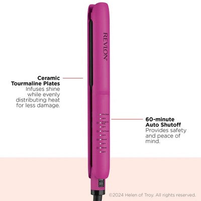 Revlon Easy Heat Precision Hair Flat Iron 1" - Imperfect Box by This is Beauty US