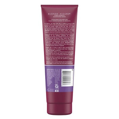 Nexxus Blonde Assure Purple Shampoo 8.5 fl oz - Imperfect Container by This is Beauty US