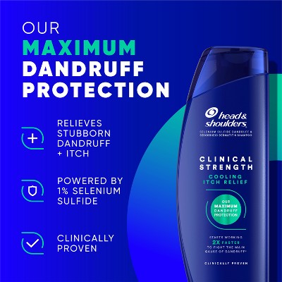 Head &amp; Shoulders Clinical Strength Cooling Itch Relief Tangerine Shampoo 13.5 fl oz - New by This is Beauty US