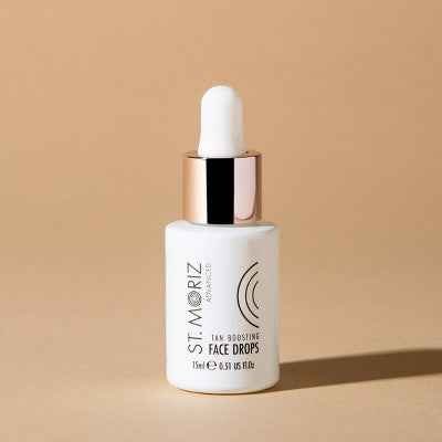 St. Moriz Facial Tan Boosting Serum Tanning Drops 0.51 fl oz - New
