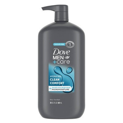 Dove Men+Care Clean Comfort Hydrating Body &amp; Face Wash 30 fl oz - New by This is Beauty US