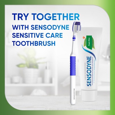 Sensodyne Fresh Mint Sensitivity Protection 2pk Toothpaste - Imperfect Box by This is Beauty US