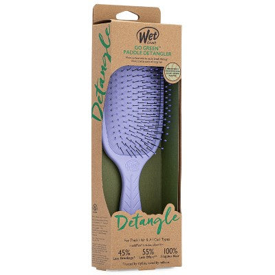 Wet Brush Go Green Paddle Detangler Hair Brush Lavender - Imperfect Box by This is Beauty US