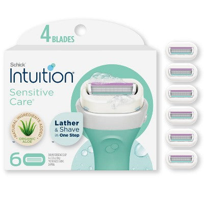 Schick Intuition Sensitive Care 6ct - Imperfect Box by This is Beauty US