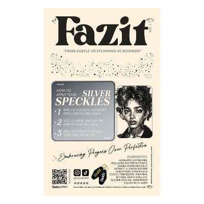 Fazit Silver Glitter Freckle Makeup Patches - New