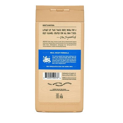 DR. SQUATCH Men Natural Non-Exfoliating Body Wash Fresh Falls 14 fl oz - New by This is Beauty US