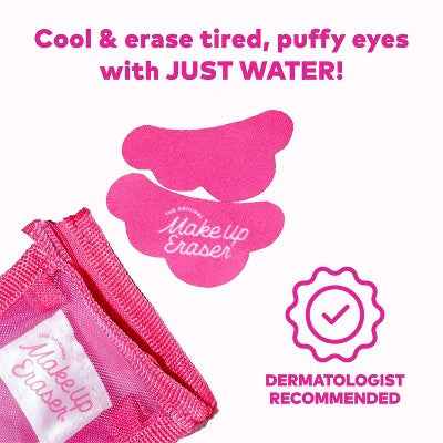 MakeUp Eraser Cooling Clouds Under-Eye Patches With Laundry Bag 1ct - New