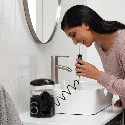 Waterpik Ultra Countertop Water Flosser WP-112 Black - Imperfect Box by This is Beauty US