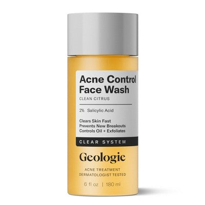 Geologie Clear System Acne Control Face Wash 6 fl oz - New by This is Beauty US