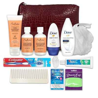 Convenience Kits International Womens Bath and Body Multicultural Travel Kit Trial Size 13ct - New