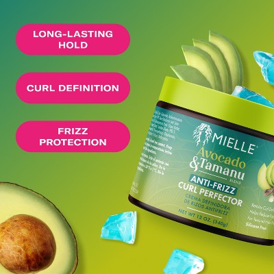 Mielle Organics Avocado &amp; Tamanu Anti-Frizz Curl Perfector 12oz - New