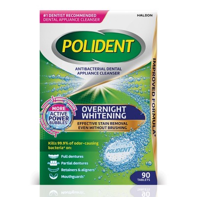 Polident Overnight Cleanser 90ct - Imperfect Box by This is Beauty US