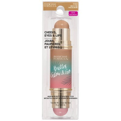 Physicians Formula Murumuru Butter Glow &amp; Go Multi Use Stick Beachy Pink 0.32oz - Imperfect Box