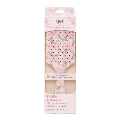 Wet Brush x LoveShackFancy Paddle Detangler Hair Brush Rosa Beaux - Imperfect Box by This is Beauty US