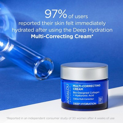 Andalou Naturals Deep Hydration Multi-Correcting Face Cream 1.7 fl oz - New by This is Beauty US