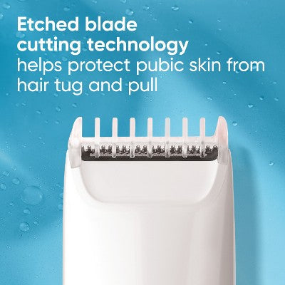 Venus for Pubic Hair &amp; Skin Gentle Trimmer + 1 Attachment Comb 2pk - Imperfect Box