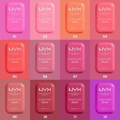 NYX Professional Makeup Buttermelt Blush Sooner The Butta 0.17oz - New