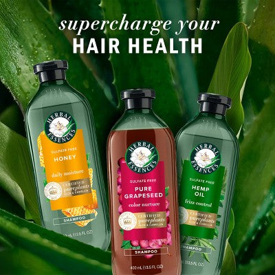 Herbal Essences Grape Seed Shampoo Color Protection and Hair Nourishment 13.5 fl oz - Imperfect Container by This is Beauty US