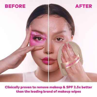 MakeUp Eraser Sweet Cream Skincare Tool Set With Laundry Bag 7ct - New