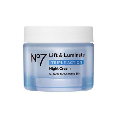 No7 Lift Luminate Triple Action Night Cream 1.69 fl oz - Imperfect Box by This is Beauty US