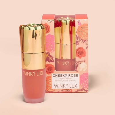 Winky Lux Cheeky Rose Liquid Blush Queen 0.21oz - New by This is Beauty US