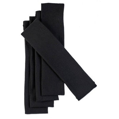 Scunci by Conair No Damage Stretch Fabric Headbands Black 5pcs - New by This is Beauty US