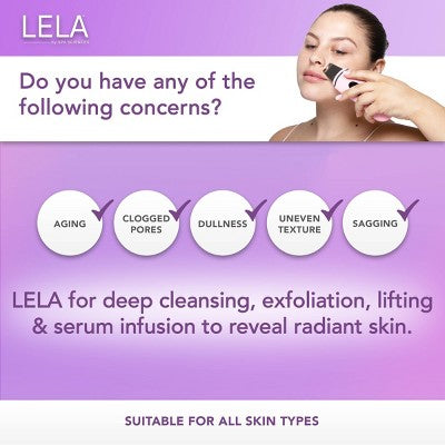 Spa Sciences LELA Ultrasonic Skin Scrubber Spatula Pink - Imperfect Box by This is Beauty US