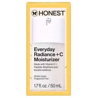 Honest Beauty Everyday Radiance + C Moisturizer with Vitamin C 1.7 fl oz - Imperfect Box