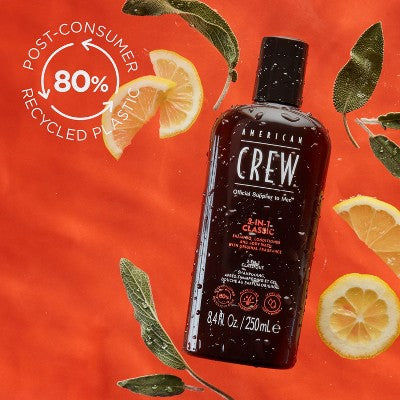 American Crew 3-in-1 Shampoo, Conditioner and Body Wash 15.2 fl oz - Imperfect Container by This is Beauty US