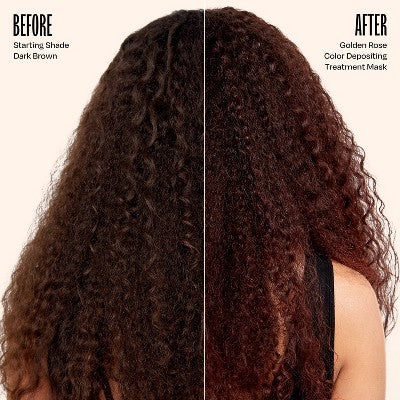 Overtone Golden Rose Hair Mask Semi-Permanent Hair Dye &amp; Color Conditioner - New by This is Beauty US
