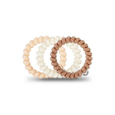 TELETIES For the Love of Nudes Large Hair Ties 3pc - Imperfect Box by This is Beauty US