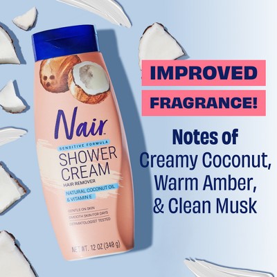 Nair Hair Removal Cream - Coconut Oil 12oz - Imperfect Container by This is Beauty US