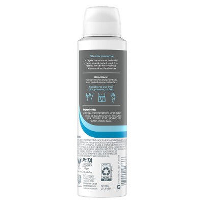 Dove Men+Care Whole Body Deodorant Spray Marine + Blue Cypress Aluminum-Free 4oz - Imperfect Container by This is Beauty US