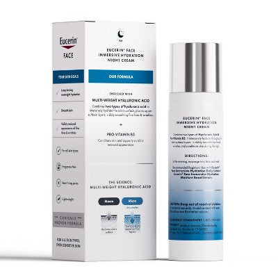 Eucerin Immersive Hydration Face Night Cream 2.5oz - Imperfect Box by This is Beauty US