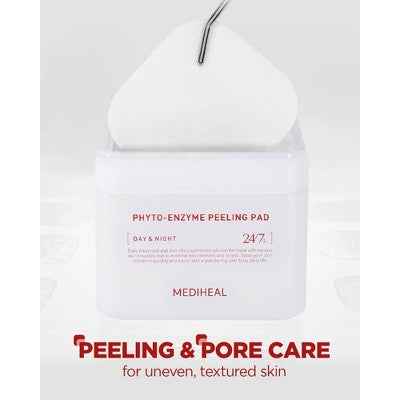 MEDIHEAL Phyto-enzyme Peeling Toner Pads 90ct - New