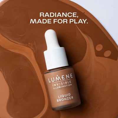 Lumene Invisible Illumination Liquid Bronzer Deep Glow 0.5 fl oz - New