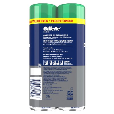 Gillette Series Sensitive Soothing with Aloe Vera Men&