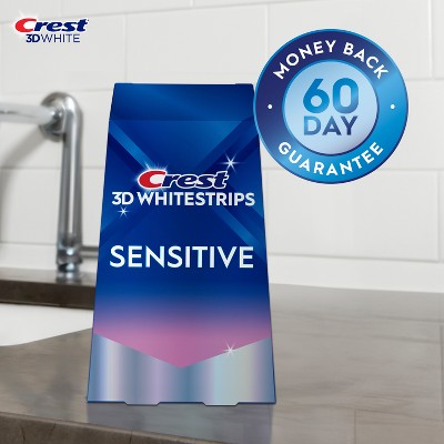 Crest 3D Whitestrips Sensitive White Kit 14 Treatments - Imperfect Box by This is Beauty US