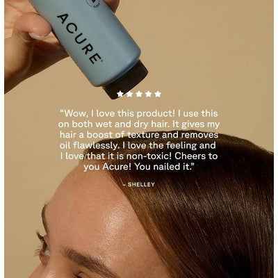 Acure All Hair Types Dry Shampoo 1.7 fl oz - New