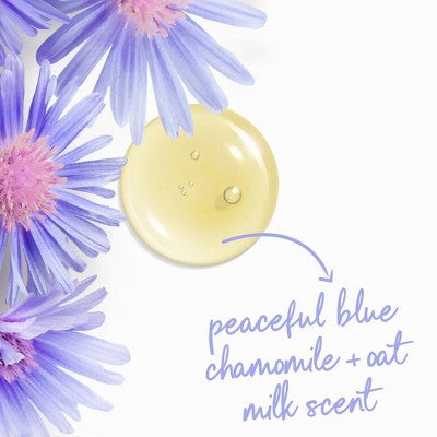 Dove Beauty Anti-Stress Body Wash Pump Blue Chamomile; Oat Milk 24hr Lotion-Soft Skin 30.6 fl oz - Imperfect Container by This is Beauty US