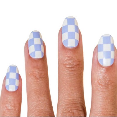 Chillhouse Chill Tips Fake Nails Design Studio Checked Out 24ct - Imperfect Box by This is Beauty US