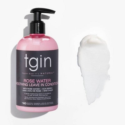 TGIN Rose Water Smoothing Leave In Conditioner 13 fl oz - Small Amount Missing by This is Beauty US