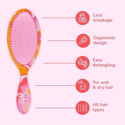 Wet Brush Original Detangling Hair Brush Endless Summer Ice Cream Limited Edition - Imperfect Box by This is Beauty US
