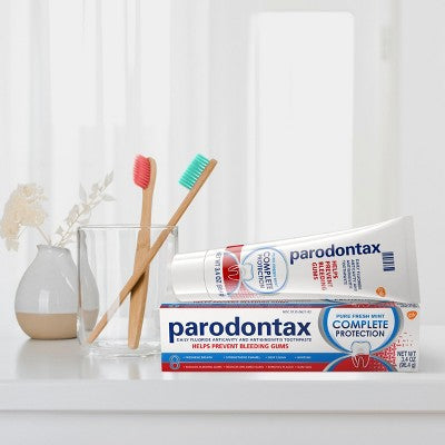 Parodontax Complete Extra Fresh 2pk Toothpaste - Missing Box  DestGlow