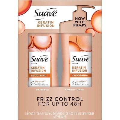 Suave Professionals Keratin Infusion Smoothing Shampoo and Conditioner 56 fl oz - Imperfect Box by This is Beauty US
