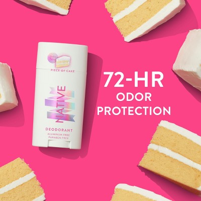 Native Limited Edition Solid Deodorant Vanilla Piece of Cake 2.65oz - Imperfect Container by This is Beauty US