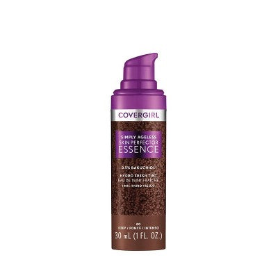 COVERGIRL Simply Ageless Skin Perfector Essence Foundation 80 Deep 1 fl oz - Imperfect Container by This is Beauty US