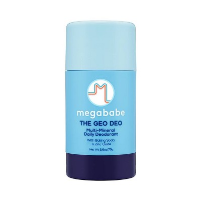 Megababe The Geo Deo Multi-Mineral Daily Solid Deodorant 2.6oz - New by This is Beauty US