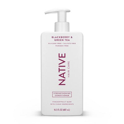 Native Blackberry; Green Tea Strengthening Hair Conditioner 16.5 fl oz - Imperfect Container by This is Beauty US